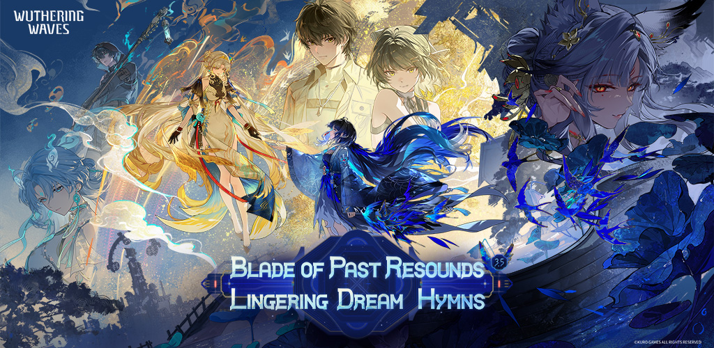 Wuthering Waves key art showing characters against a stylised landscape